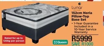 House & Home 152cm base set offer