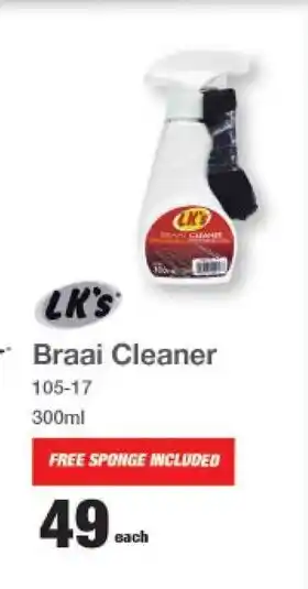 Mica LK's Braai Cleaner 300ml offer