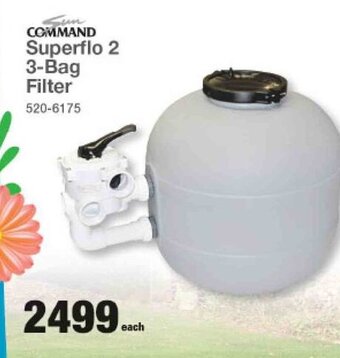 Command Superflo 2 3-Bag Filter