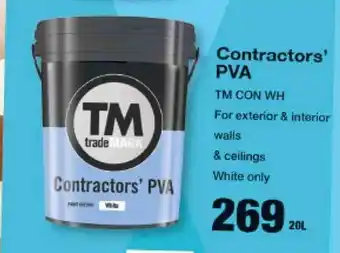 Mica TM Contractors PVA 20L offer