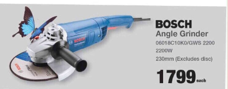 Bosch Angle Grinder offer at Mica
