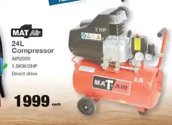 Mat Air 24L Compressor