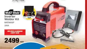 Mica Mat Weld Inverter Welder Kit offer
