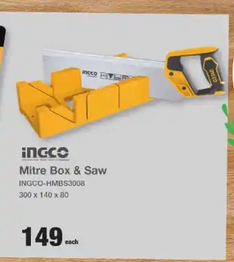 Mica iNGCO Mitre Box & Saw offer