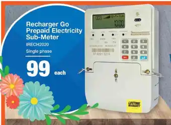 Mica Recharger Go Prepaid Electric Sub-Meter offer