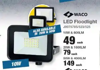 Mica Waco LED Floodlight 10W & 800LM offer