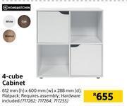 Builders Warehouse Home & kitchen 4-cube cabinet offer