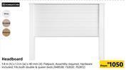 Builders Warehouse Home & kitchen headboard offer