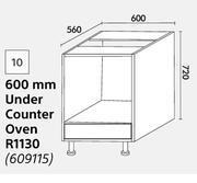 Builders Warehouse Home & kitchen 600mm under counter oven (floor units) offer