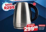 Pick n Pay Mellerware 1.7l brushed stainless steel cordless kettle 22350 offer