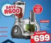Pick n Pay Mellerware 1.5l 3 in 1 maestro food processor 26210 offer