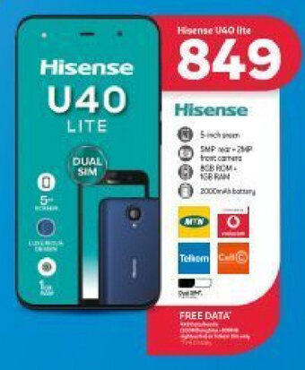 PEP Hisense U40 Lite offer