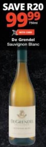 De Grendel Sauvignon Blanc
