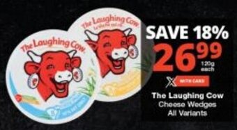 Checkers The Laughing Cow Cheese Wedges All Variants offer