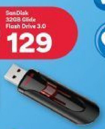 PEP Sandisk 32GB Glide Flash Drive 3.0 offer
