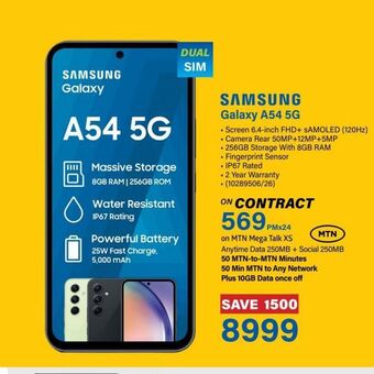 Incredible Connection Samsung galaxy a54 5g offer