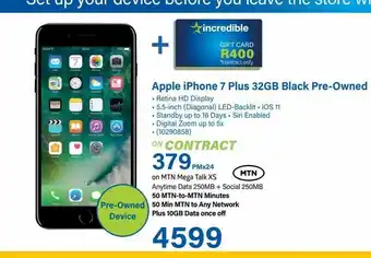 Iphone 7 apple 7 plus 32gb