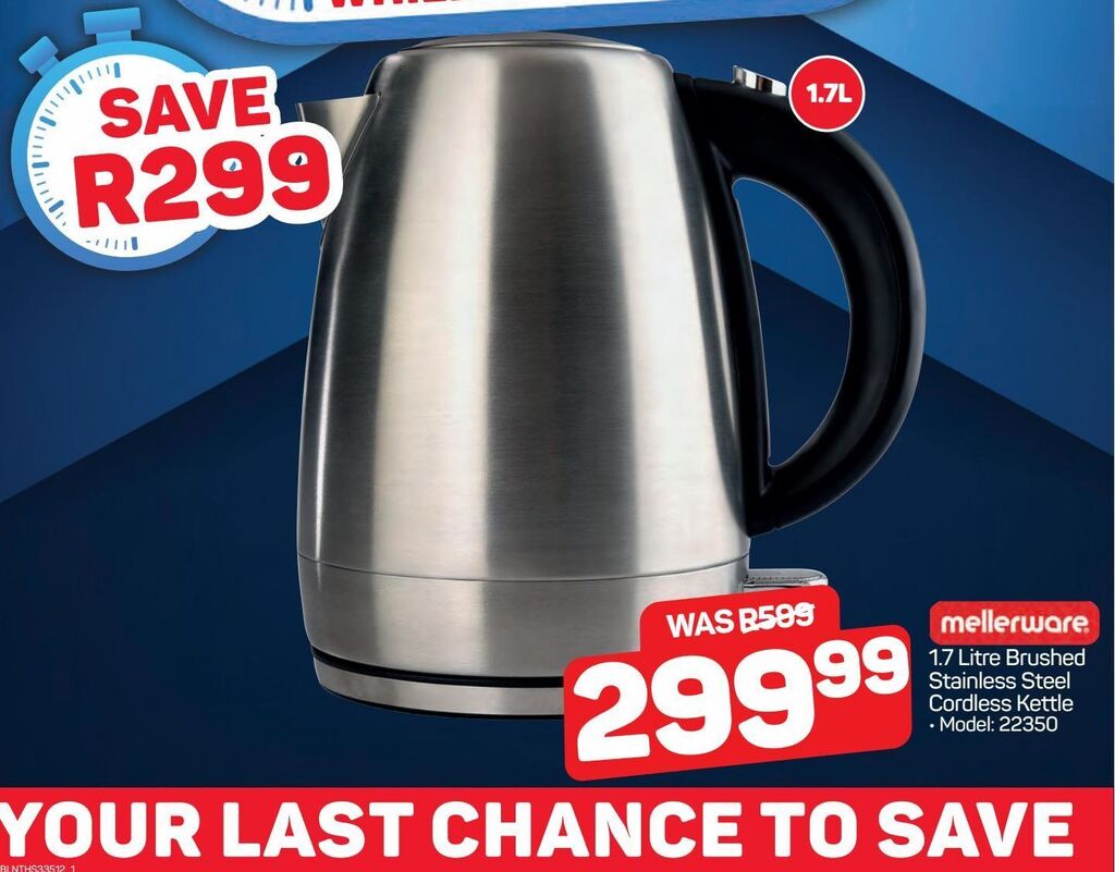 Kettle 1.7 litre offer at Pick n Pay
