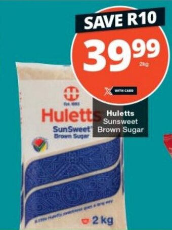 Checkers Huletts Sunsweet Brown Sugar offer