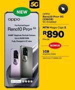 MTN Oppo reno 10 pro+ 256gb 5g enabled-on mtn mega gigs s offer