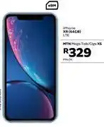 MTN Apple iphone xr 64gb lte-on mtn mega talk/gigs xs offer