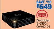 Open view decoder s-dec-ovhd-01 offer at OK Furniture