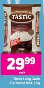 Game Tastic long grain parboiled rice-2kg each offer