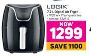 Game Logik 7.2l digital air fryer offer