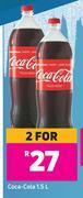 Game Coca cola-for 2 x 1.5l offer