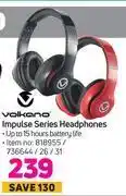 Game Volkano impulse series headphones offer