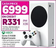 Game Xbox series s 512gb digital console offer