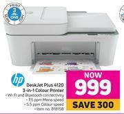 Game Hp deskjet plus 4120 3 in 1 colour printer offer