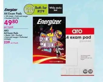 Energizer A4 Exam Pads
