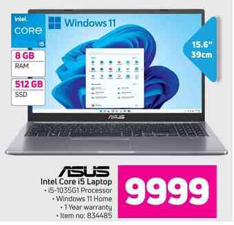 Game Asus intel core i5 laptop offer