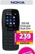 Game Nokia 105 ae charcoal dual sim-each offer
