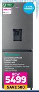 Game Hisense 222l bottom mount freezer fridge h310bit-wd offer