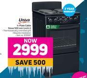 Game Univa 4 plate cable stove 500mm u405-1 offer