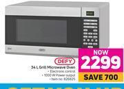 Game Defy 34l grill microwave oven offer