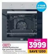 Game Defy slimline multifunction eye level oven dbo486e offer