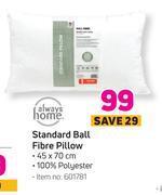 Game Always home standard ball fibre pillow offer