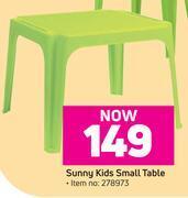 Game Sunny kids small table offer