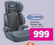 Game Bambino discovery booster seat offer