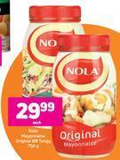 Game Nola mayonnaise original or tangy-750g each offer