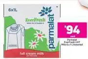 Game Parmalat everfresh uht milk assorted-6 x 1l offer