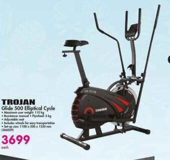 Makro Trojan Glide 500 Elliptical Cycle offer
