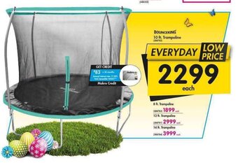 Makro Bounceking 10ft Trampoline offer