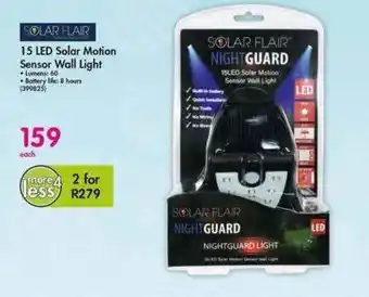 Makro 15 LED Solar Motion Sensor Wall Light offer