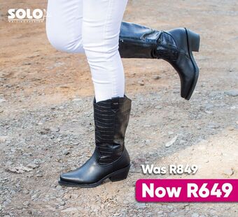 Solo Shoes Boots offer