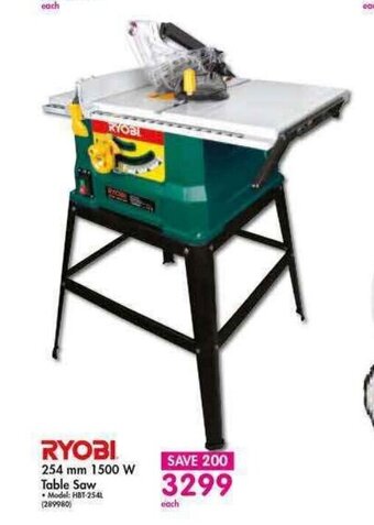 Makro RYOBI 254mm 1500W Table Saw offer