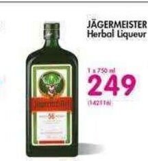 Makro Jãgermeister Herbal Liqueur offer